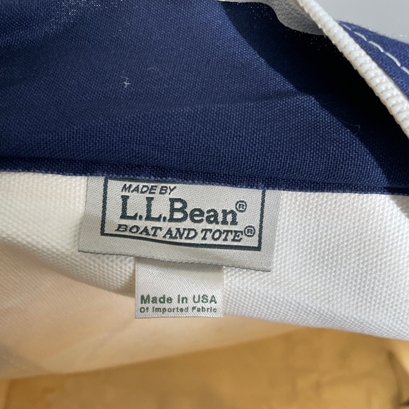 Vintage Rare  LL BEAN BOAT & TOTE - Picture 5 of 9